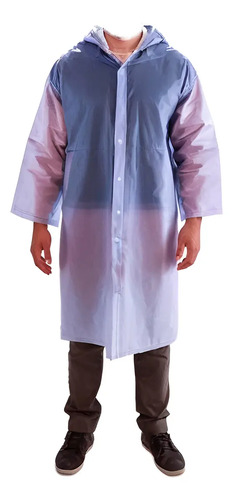 Capa de chuva pvc laminado transparente cristal 0,20 com capuz CA 36249 700.30400