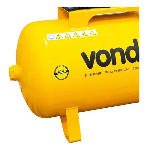 Compressor de ar vdcsv 10/100 2,0cv monofásico 127v/220v Vonder 6829711122