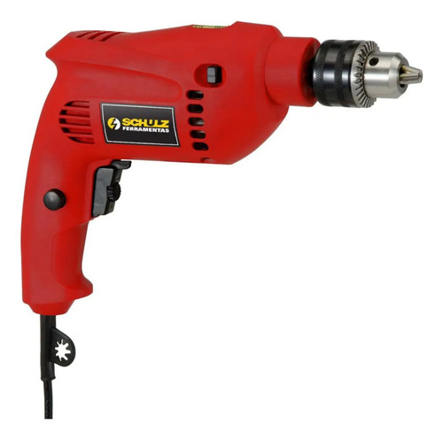 Furadeira Impacto FI500P Monofásico 127V 500W 2800RPM com Mandril 1/2pol com Fio Schulz 92900400