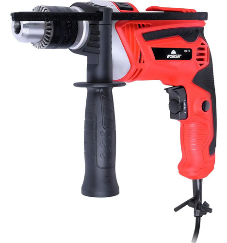 Furadeira impacto 1/2" 13mm 710w 220v 991180 Worker