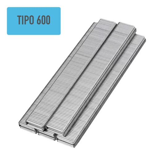 Grampos tipo 600 16mm caixa com 1000 unidades Vonder 2898916016