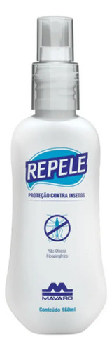 Repelente insetos 160ml spray Mavaro