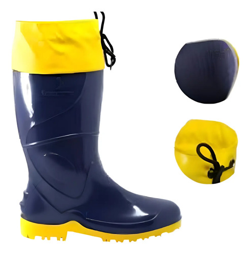bota de pvc cano longo acqua com polaina Innpro CA 49855
