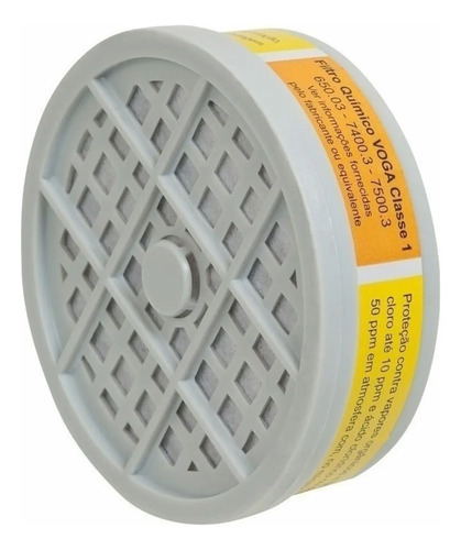 Filtro químico vo classe 1 Plastcor 65001 (1 unidade) 700.31095