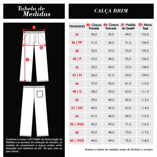 Calça de brim azul marinho meio elástico