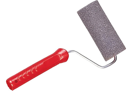 Rolo de espuma poliéster cinza 9cm com cabo 430-09 Roma