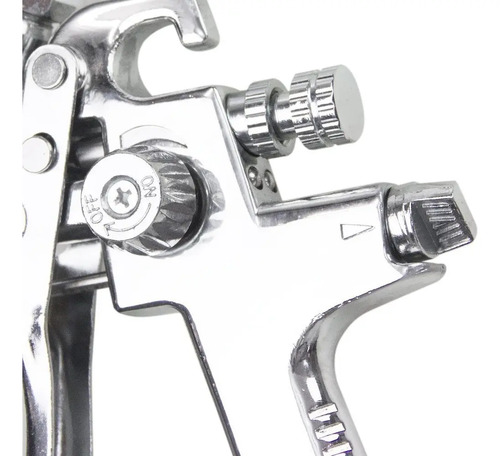 Pistola Pintura Aerogr Spp-AP02 Alumínio Man 50PSI 1L 2mm Schulz 92601040