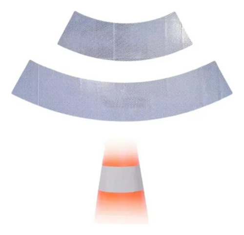 Faixa refletiva cone 75cm tipo II Kteli 2477