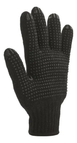 Luva cotton black pigmentada preta Volk CA 36347 101019707