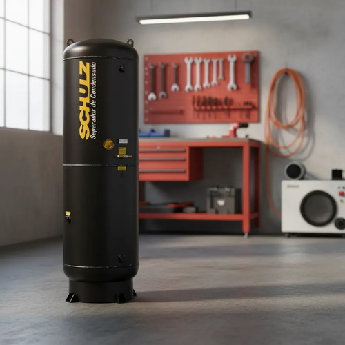 Separador Condensado Scs-1000 9,65bar Pr Cilíndrico Ac 1000L Trat Compressor 760mm 760mm 760mm 2.572mm Schulz 97103270