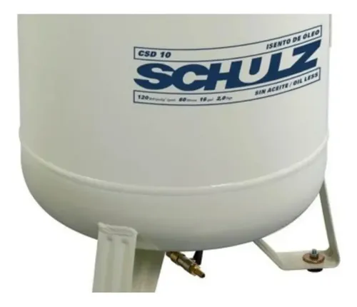 Motocompressor Ar Estacionário Pistão CSD10ISENTO 60V I Motor Monofásico Aberto 2CV 220V 4P60Hz Schulz 91504130
