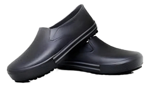 Sapato tênis Eva antiderrapante BB80 CA 37212 preto Soft Works