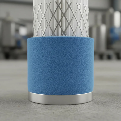 Elemento Filtrante Cilíndrico Encapsulado Trama Aço Tampa Alumínio Vedacoes Filtro Classe U-125 PCM Schulz 702710