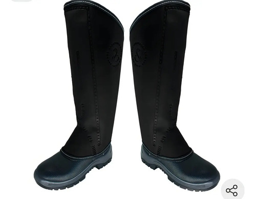 Perneira de raspa com velcro Zanel CA 13990 P-40V