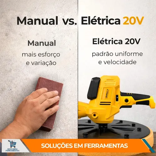 Desempenadeira a Bateria MDI 20V Intercambiável Menegotti 40860420