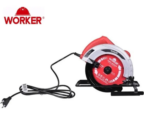 Serra circular 1300w 185mm 220v 991570 Worker