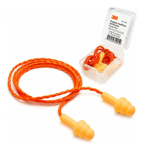 Protetor auricular 3M pomp plus com cordão CA 5745 19db HB004680573
