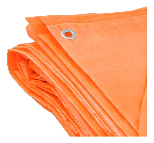 Lona de polietileno 6X6m multiuso (laranja ou azul)