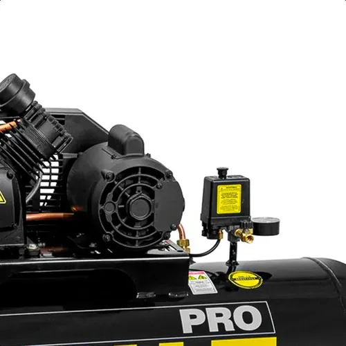 Compressor de Ar Estacionário Pistão CSV10PRO 200 I Motor Monofásico Aberto Industrial 2CV 220V 2P60Hz Schulz 92177420