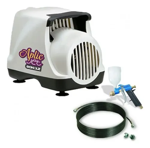 Motocompressor Ar Portátil Diafr APLICJET0,7 Ad C Motor Monofásico Aberto Industrial 1/4CV 220V 4P60Hz Schulz 92012150
