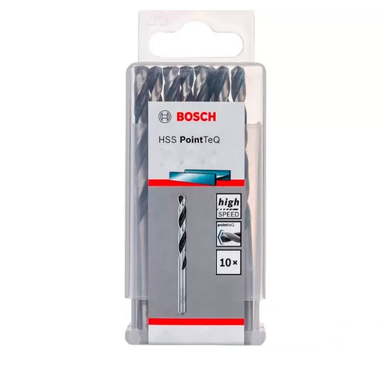 Broca para Metal HSS PointTeQ 4.0mm 10x