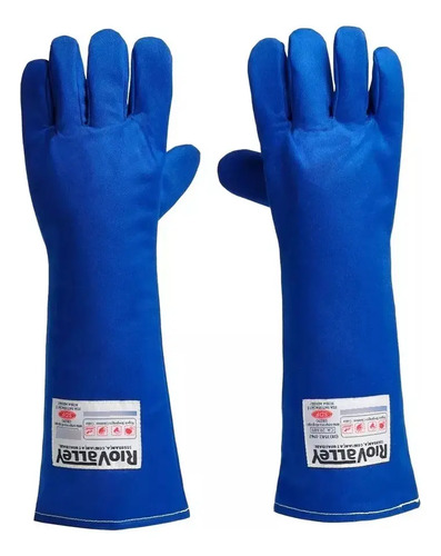Luva 5 dedos 45cm radiante heat CA 28689