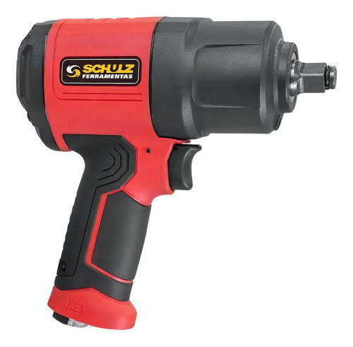 Chave de Impacto 1/2P SFIC750 Ferramenta de Uso Manual Pneumática Rotativa 7000 RPM Linha Profissional Schulz 92601120