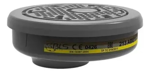 Filtro BLS 213 ABE1 gases e vapores orgânicos e inorgânicos Cl