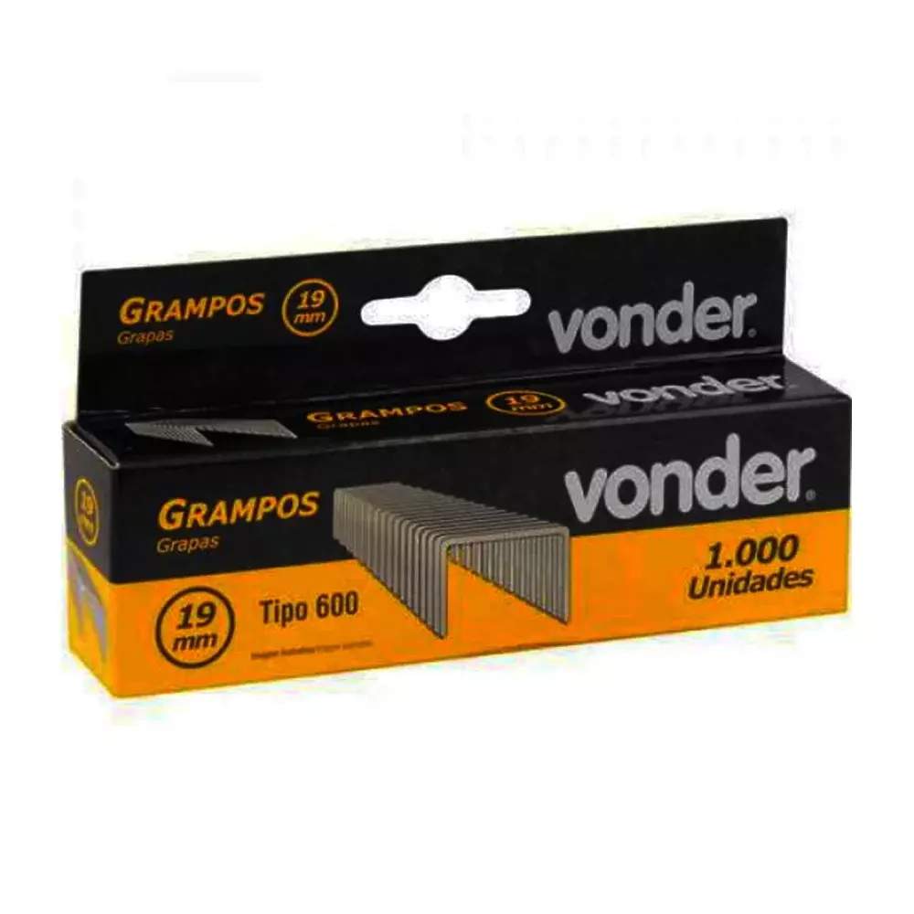 Grampo 19mm pra GPE 916 Cx com 1000 Vonder 2898916019