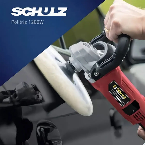 Politriz Angular 7 Pol. com Motor Eletrico Incorporado, Potencia 1200W, Tensao 220V/60Hz de Uso Manual Schulz 92900630