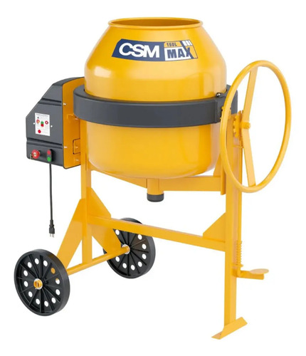 Betoneira 150L max monofásico 1/2cv 127v 60hz Csm 71000450