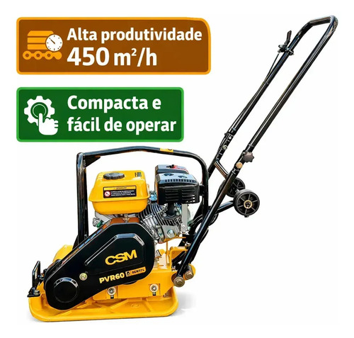 Placa Vibratoria CSM  PVR 60 Motor 6,5 hp 71001042