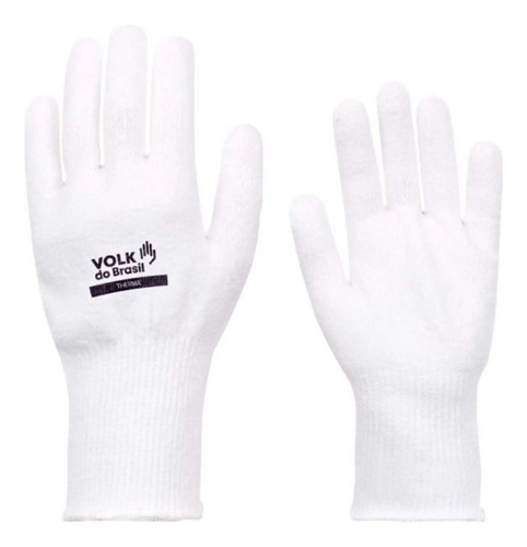 Luva therma CA 17924 branca Volk 101701306 Tam Único