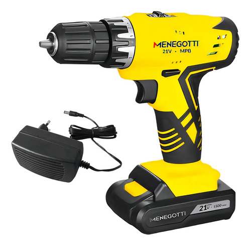 Furadeira e Parafusadeira a Bateria MPB-21 127/220V 60HZ Menegotti 40790125