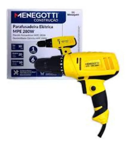 Parafusadeira elétrica MPE 280w 220v 60hz 40790107 Menegotti