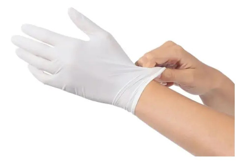 Luva latex profissional com pó Descarpack CA 44178