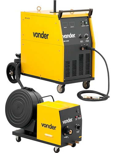 Máquina para solda MIG/MAG com cabeçote externo 405 trifásica Vonder 6878405000