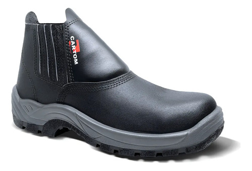 Botina com bico pvc top plus CA 29391 Cartom TP080