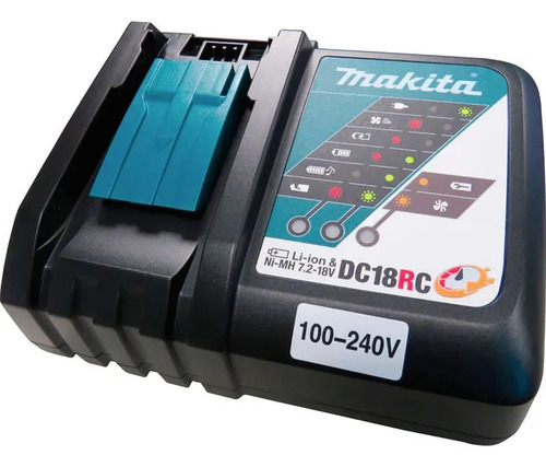 Martelete rotativo rompedor + DC18RC + BL1830B DHR171Z Makita