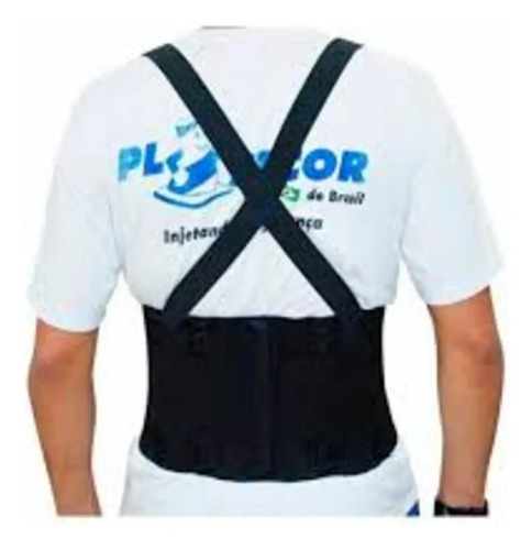 Cinto ergonômica preto Plastcor