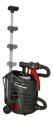 Pistola Pulverizadora Schulz Air Plus Spray 700w Hvlp Preto 127v