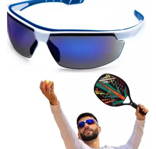 Óculos neon azul espelhado AR/AE/UV Steelflex CA 40906 STF-VS201740