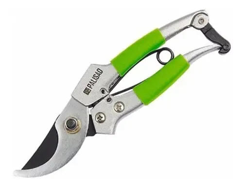 Tesoura para poda 180mm com trava e mola cabo borracha Palisad 605038