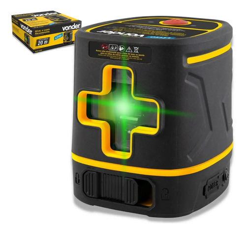 Nivel laser 20m recarregavel nlr020 vonder