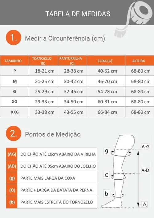 8fe6539076f26d36d9b0b3cfa68ee6b7 Meia de Compressao Legline Elegancia Premium - Venosan