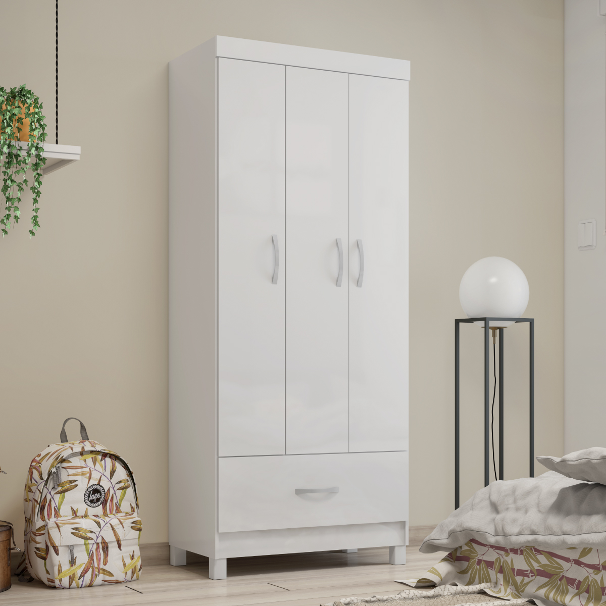 Guarda Roupa Prince Branco