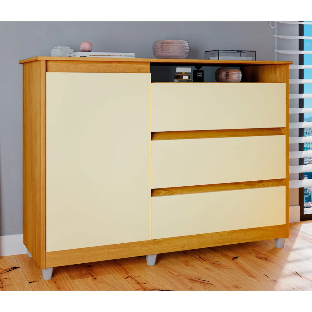 Cômoda Sky Mel/Pérola