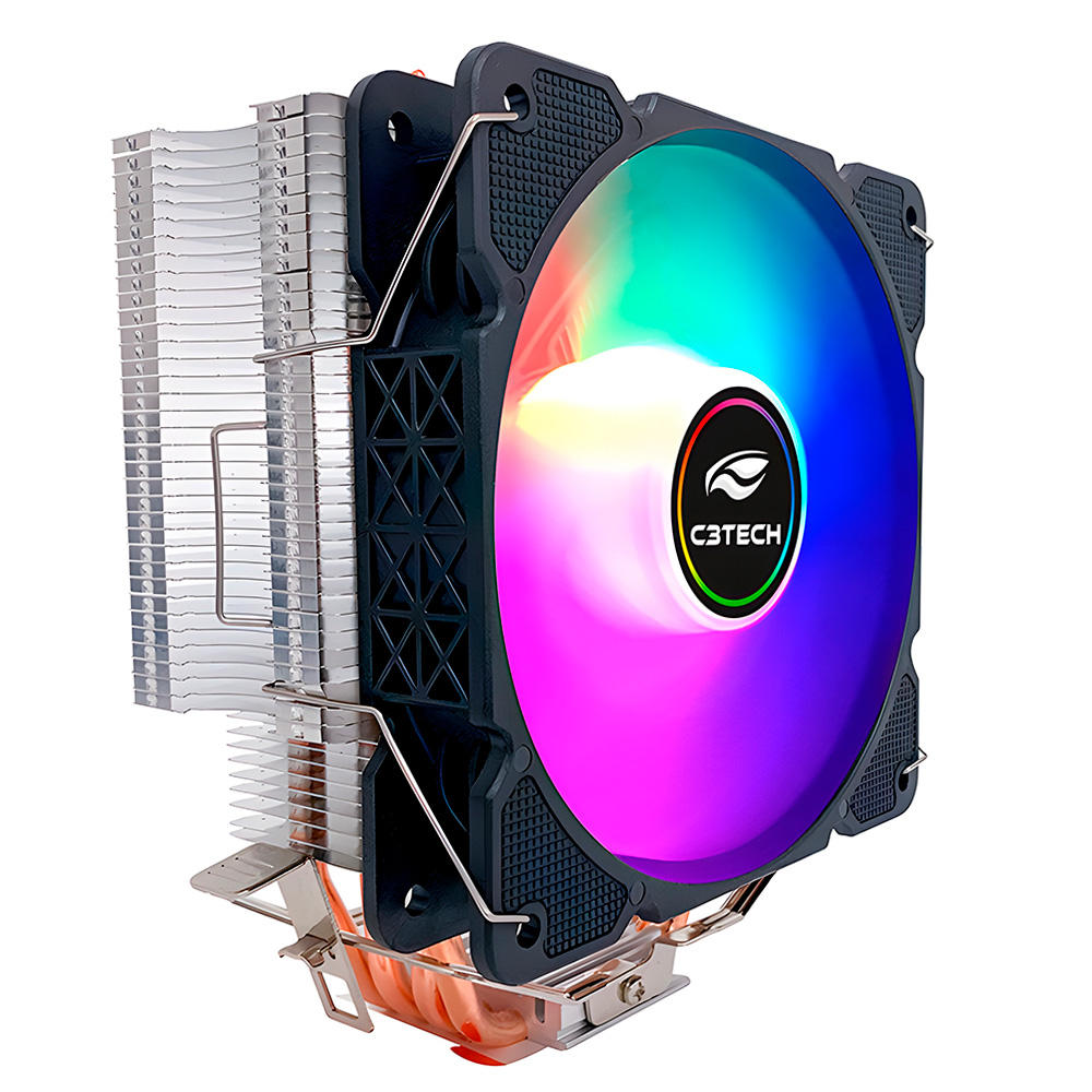 Cooler CPU C3Tech Gaming e Fonte Bluecase 500W 80 Plus Bronze - Resolucao recomendada 1000x1000