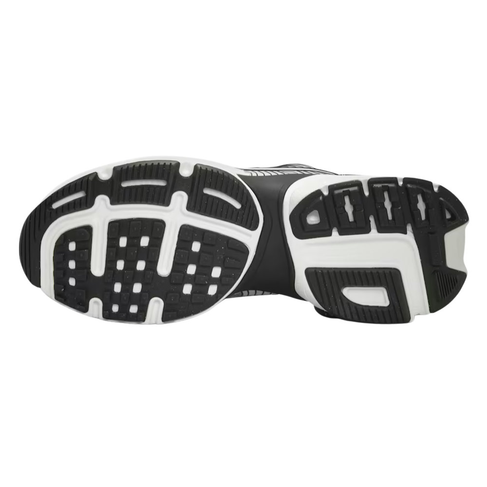 Sola do tênis mostrando o padrão de tração