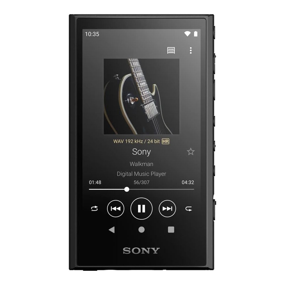 Sony Walkman NW-A306 Preto Vista Frontal